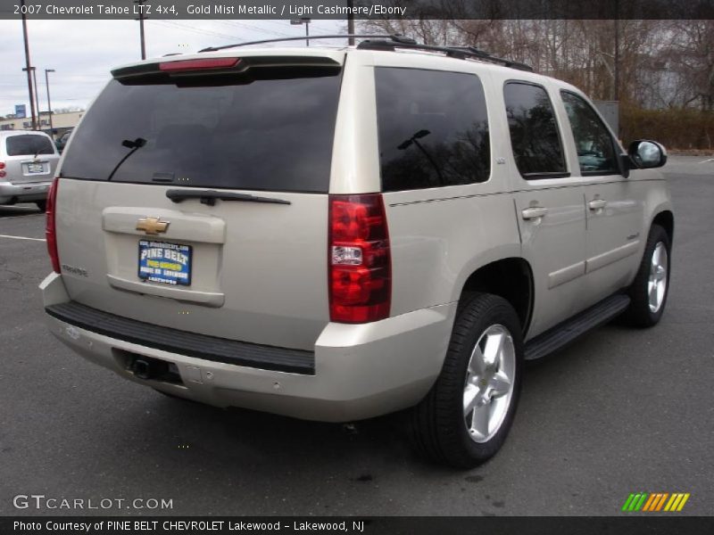 Gold Mist Metallic / Light Cashmere/Ebony 2007 Chevrolet Tahoe LTZ 4x4