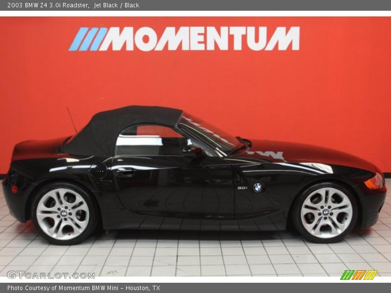Jet Black / Black 2003 BMW Z4 3.0i Roadster