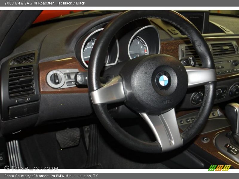 Jet Black / Black 2003 BMW Z4 3.0i Roadster