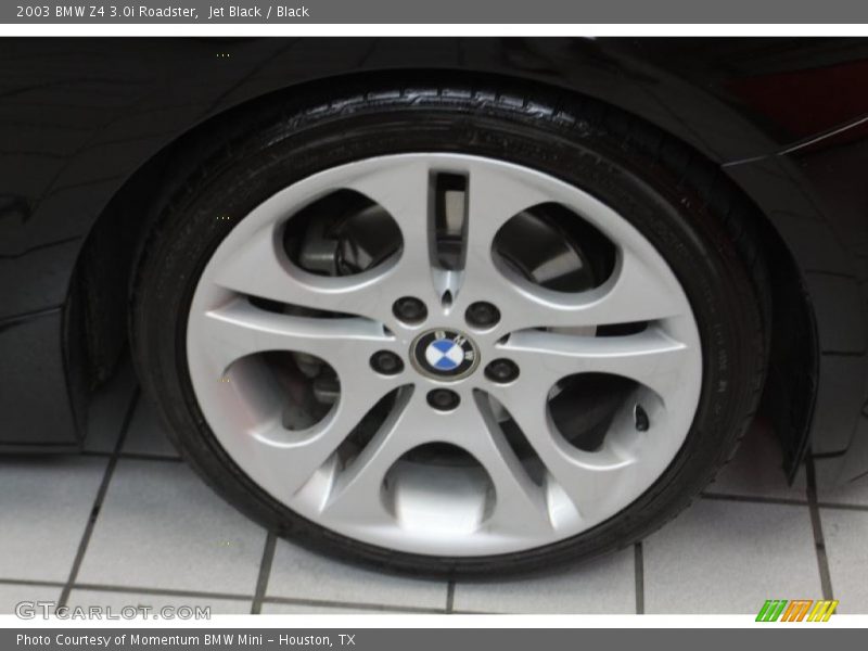 Jet Black / Black 2003 BMW Z4 3.0i Roadster
