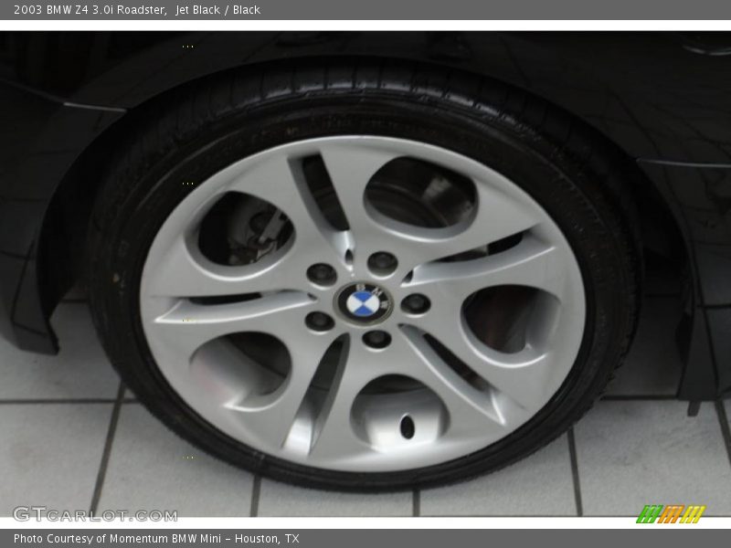 Jet Black / Black 2003 BMW Z4 3.0i Roadster