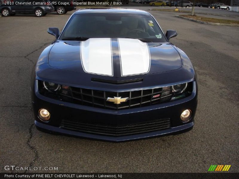 Imperial Blue Metallic / Black 2010 Chevrolet Camaro SS/RS Coupe