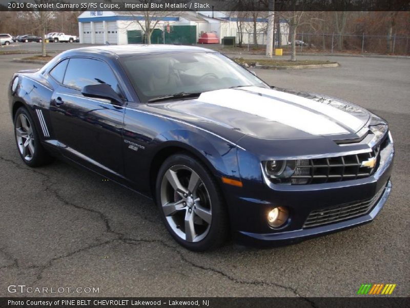 Imperial Blue Metallic / Black 2010 Chevrolet Camaro SS/RS Coupe