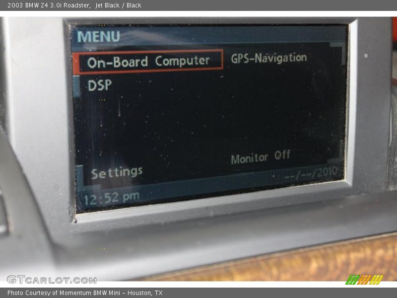 Jet Black / Black 2003 BMW Z4 3.0i Roadster