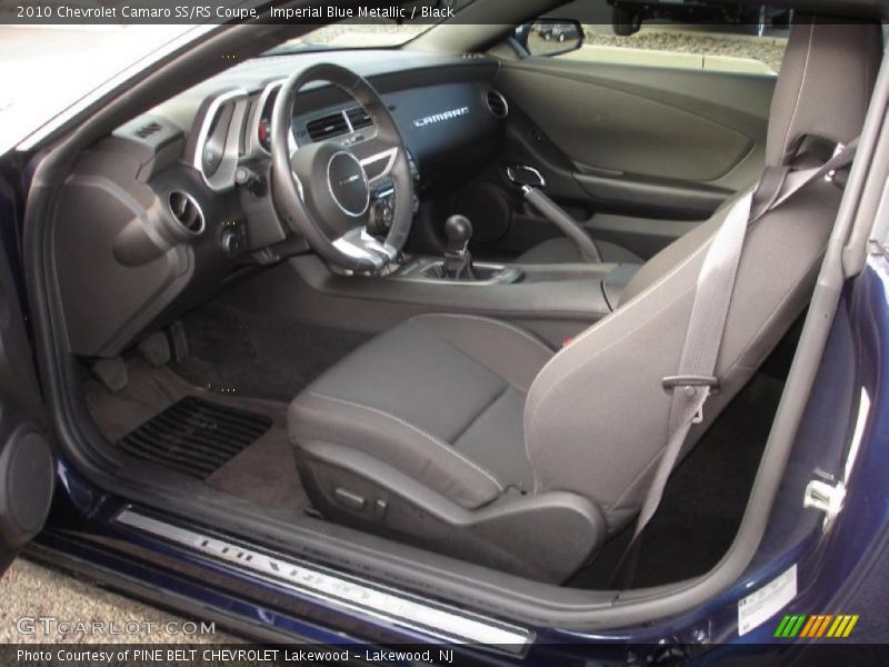  2010 Camaro SS/RS Coupe Black Interior