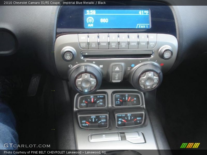 Imperial Blue Metallic / Black 2010 Chevrolet Camaro SS/RS Coupe