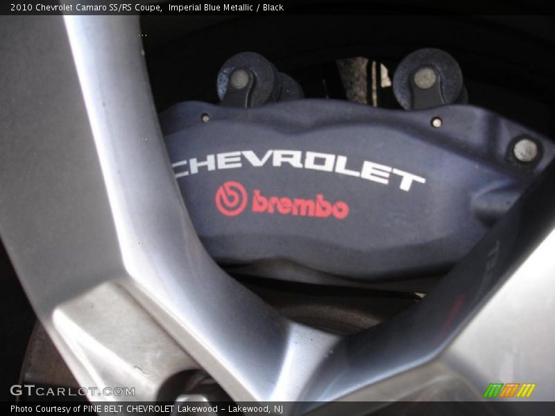Imperial Blue Metallic / Black 2010 Chevrolet Camaro SS/RS Coupe