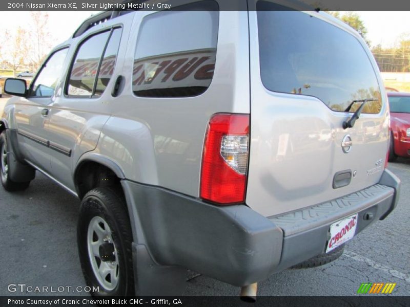 Silver Lightning Metallic / Gray 2004 Nissan Xterra XE