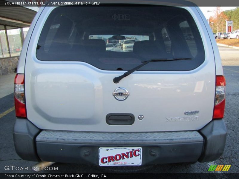 Silver Lightning Metallic / Gray 2004 Nissan Xterra XE