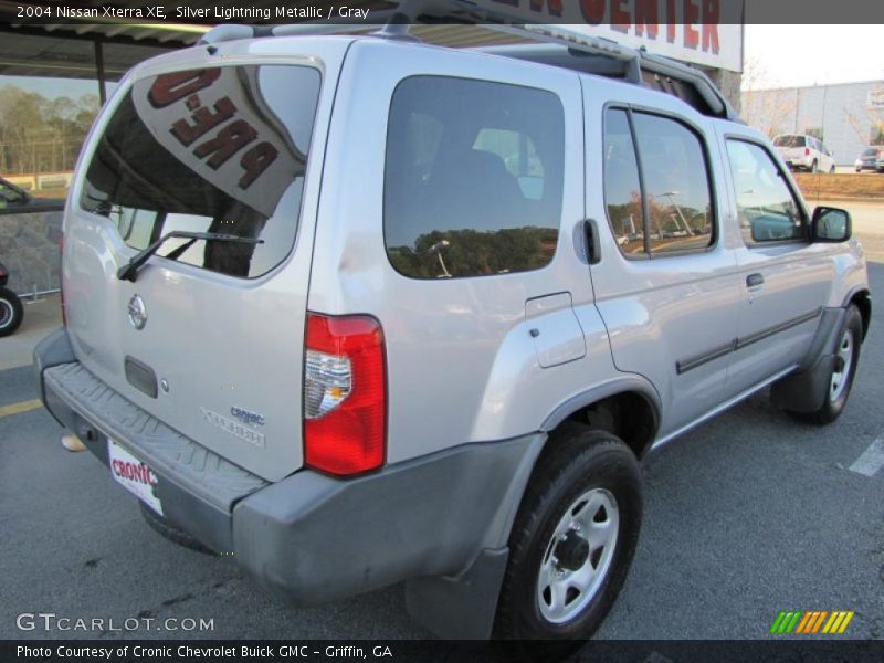 Silver Lightning Metallic / Gray 2004 Nissan Xterra XE