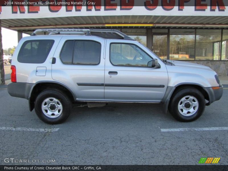 Silver Lightning Metallic / Gray 2004 Nissan Xterra XE