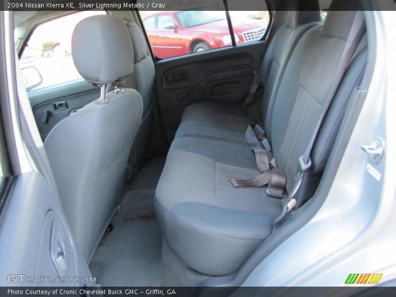 Silver Lightning Metallic / Gray 2004 Nissan Xterra XE