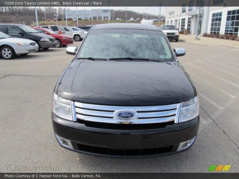 Black Clearcoat / Black 2008 Ford Taurus Limited AWD