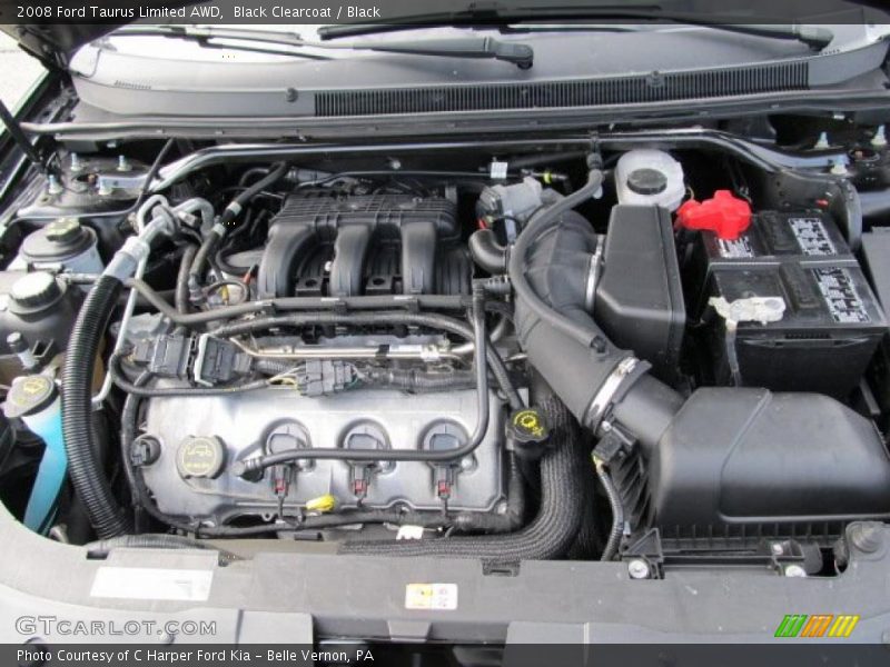 Black Clearcoat / Black 2008 Ford Taurus Limited AWD