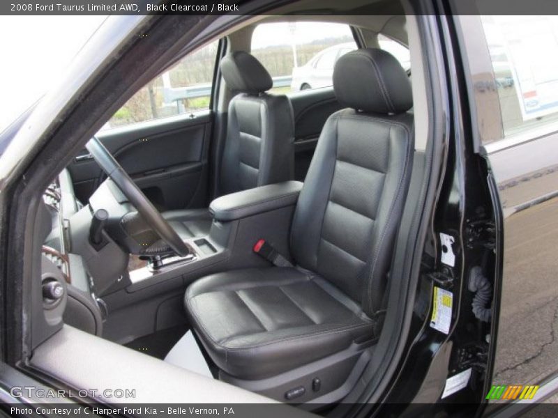 Black Clearcoat / Black 2008 Ford Taurus Limited AWD