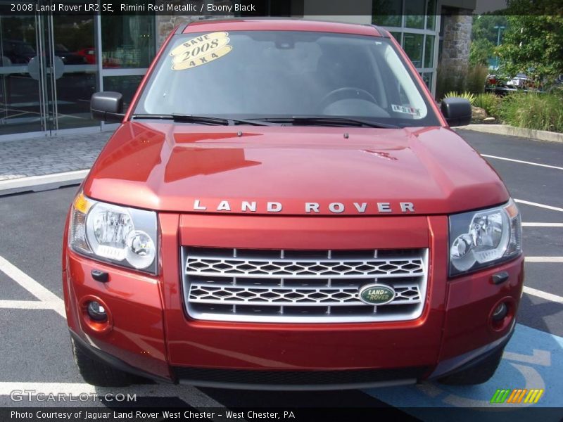 Rimini Red Metallic / Ebony Black 2008 Land Rover LR2 SE