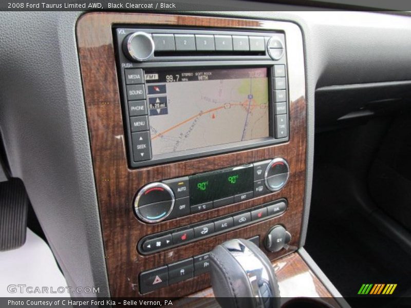 Black Clearcoat / Black 2008 Ford Taurus Limited AWD