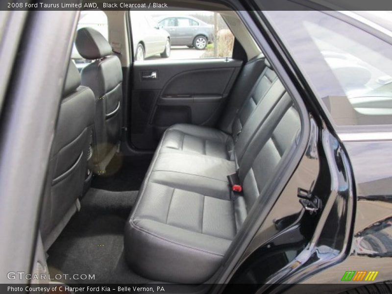 Black Clearcoat / Black 2008 Ford Taurus Limited AWD