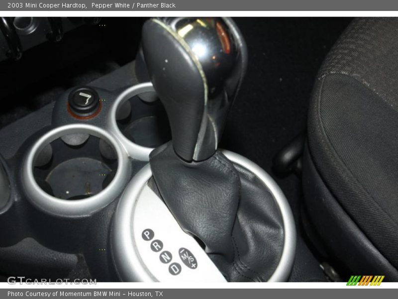 Pepper White / Panther Black 2003 Mini Cooper Hardtop