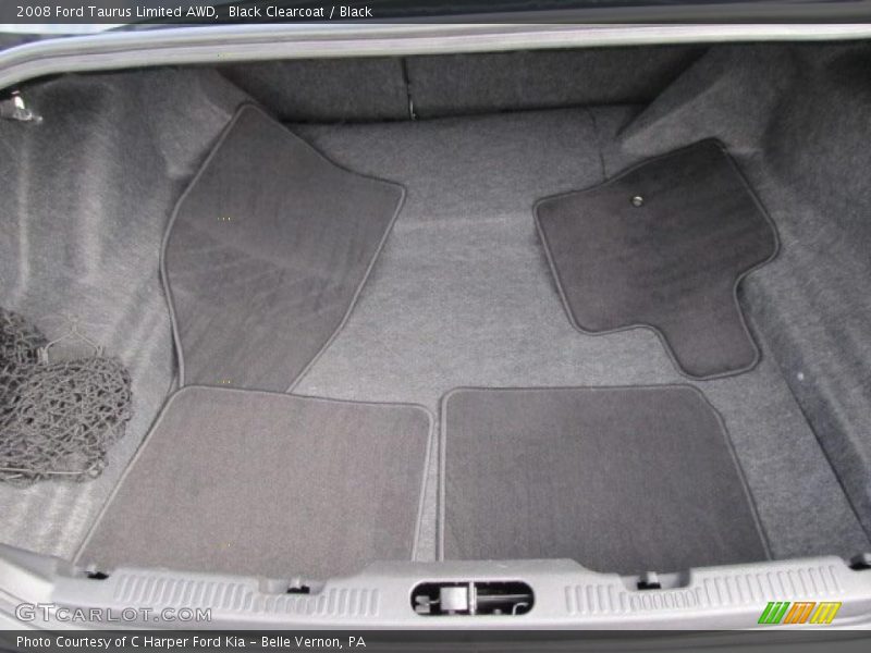 Black Clearcoat / Black 2008 Ford Taurus Limited AWD