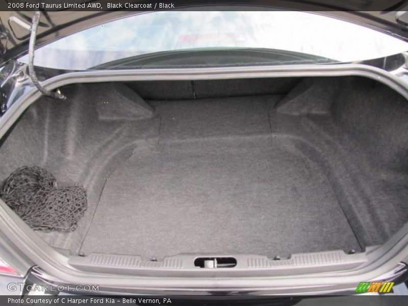 Black Clearcoat / Black 2008 Ford Taurus Limited AWD