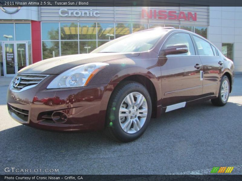 Tuscan Sun / Blond 2011 Nissan Altima 2.5 SL