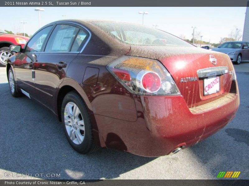 Tuscan Sun / Blond 2011 Nissan Altima 2.5 SL