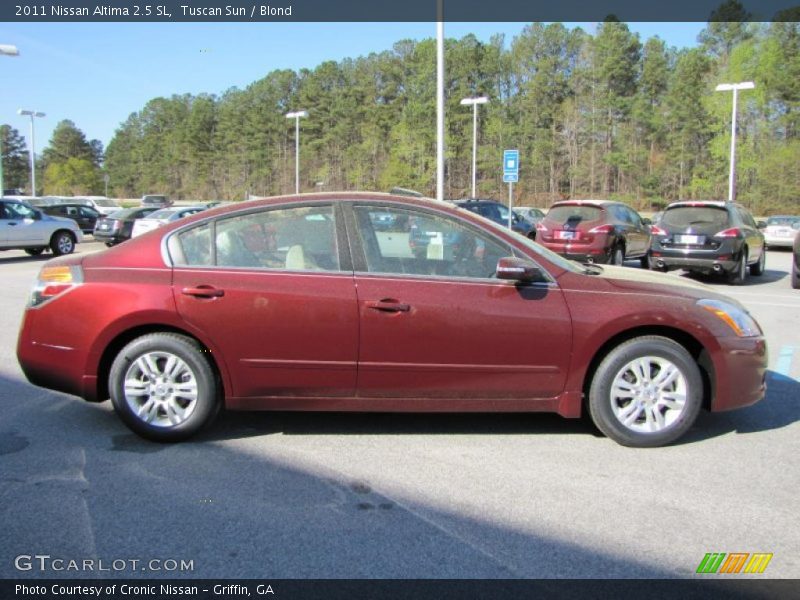 Tuscan Sun / Blond 2011 Nissan Altima 2.5 SL