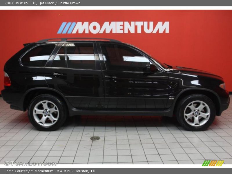 Jet Black / Truffle Brown 2004 BMW X5 3.0i