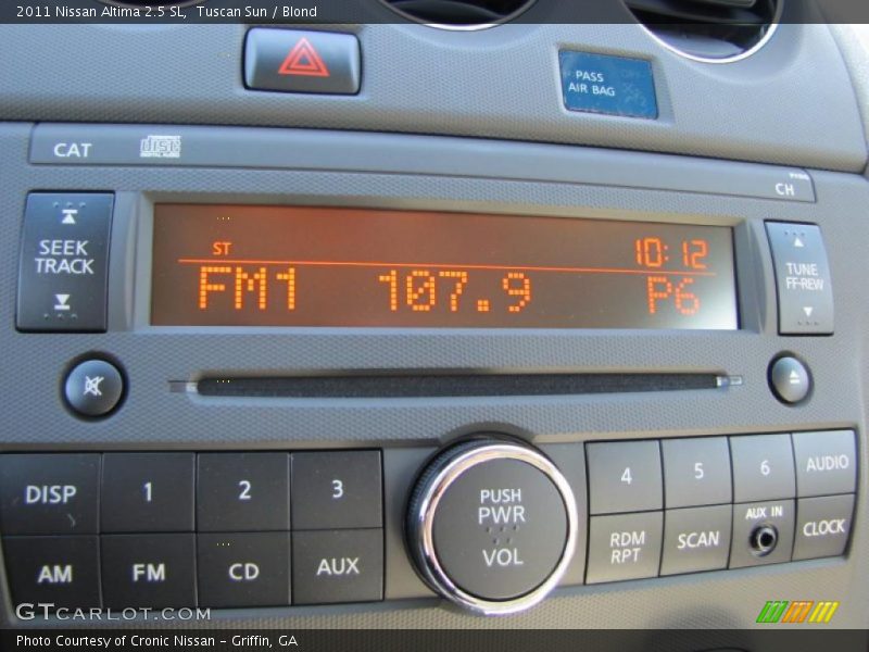 Tuscan Sun / Blond 2011 Nissan Altima 2.5 SL