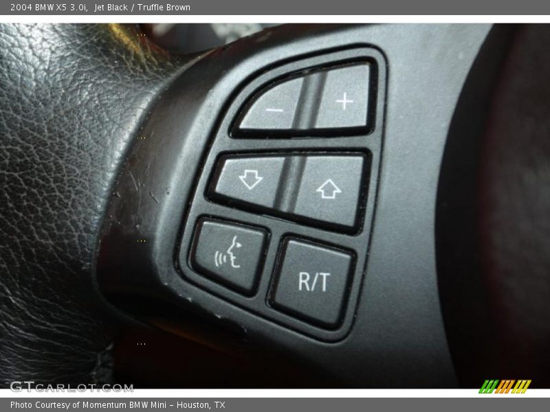 Jet Black / Truffle Brown 2004 BMW X5 3.0i