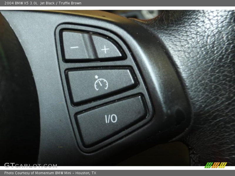 Jet Black / Truffle Brown 2004 BMW X5 3.0i