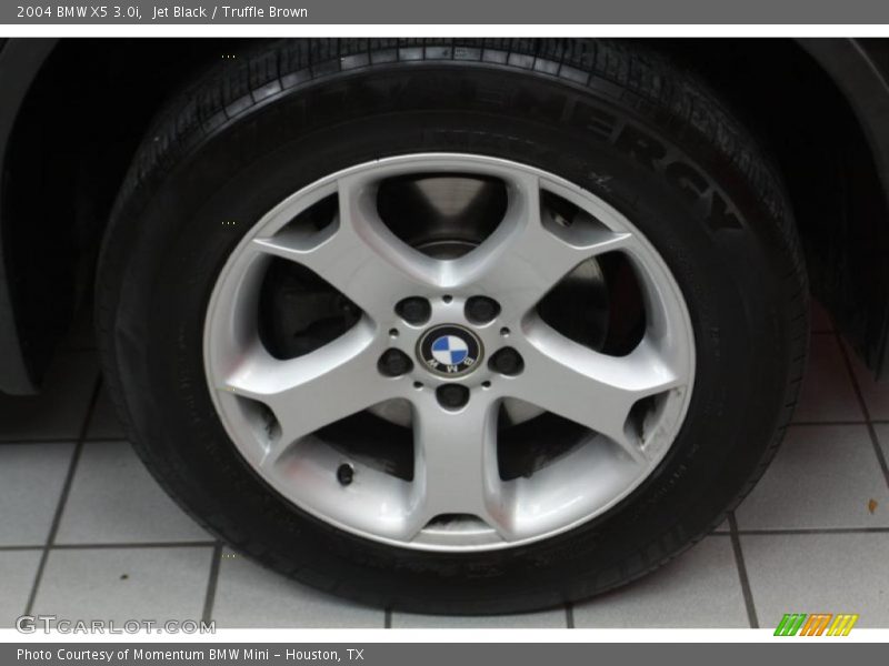 Jet Black / Truffle Brown 2004 BMW X5 3.0i