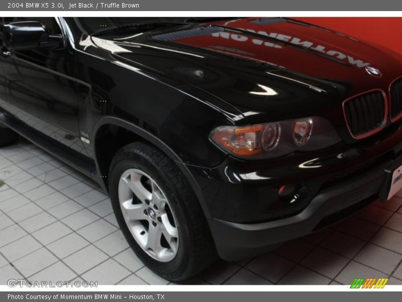 Jet Black / Truffle Brown 2004 BMW X5 3.0i