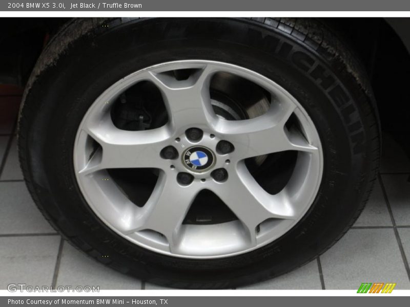 Jet Black / Truffle Brown 2004 BMW X5 3.0i