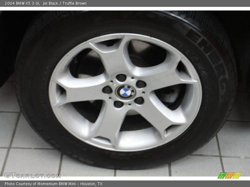 Jet Black / Truffle Brown 2004 BMW X5 3.0i