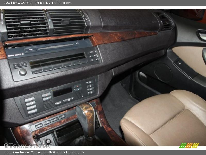 Jet Black / Truffle Brown 2004 BMW X5 3.0i