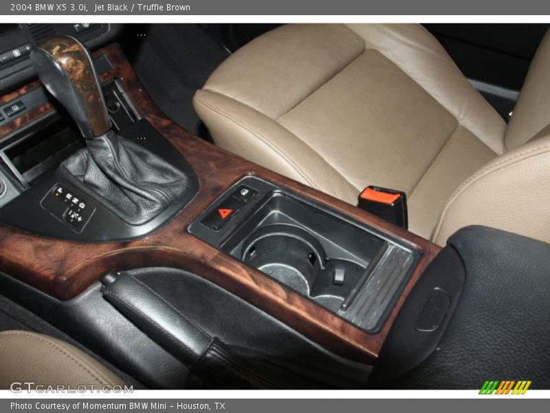 Jet Black / Truffle Brown 2004 BMW X5 3.0i