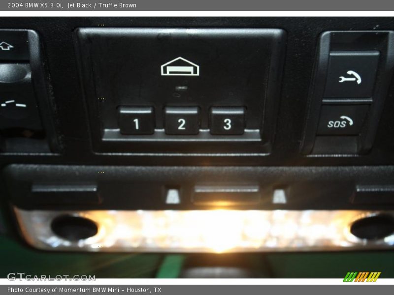 Jet Black / Truffle Brown 2004 BMW X5 3.0i