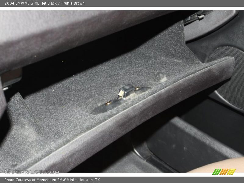 Jet Black / Truffle Brown 2004 BMW X5 3.0i