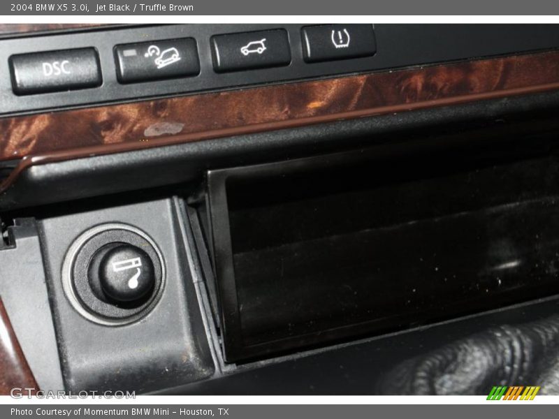 Jet Black / Truffle Brown 2004 BMW X5 3.0i