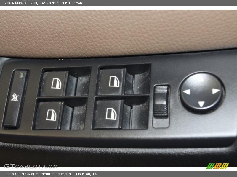Jet Black / Truffle Brown 2004 BMW X5 3.0i