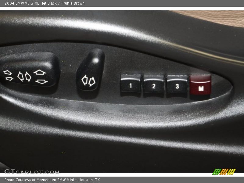Jet Black / Truffle Brown 2004 BMW X5 3.0i