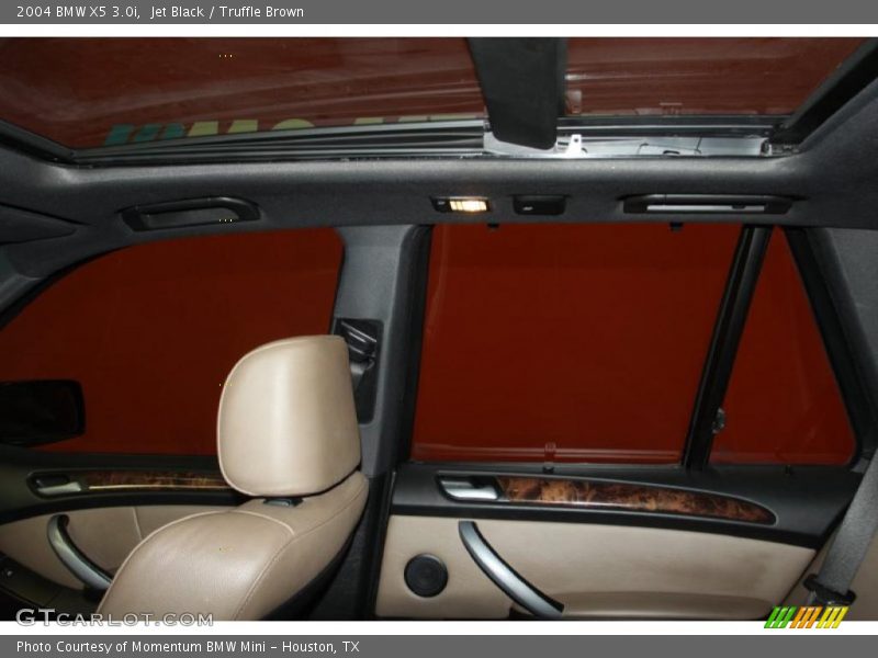 Jet Black / Truffle Brown 2004 BMW X5 3.0i