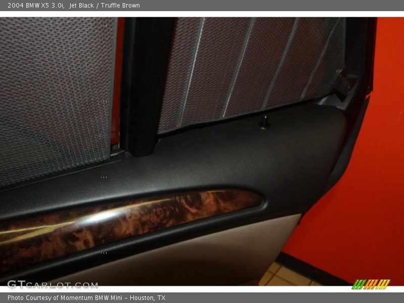 Jet Black / Truffle Brown 2004 BMW X5 3.0i