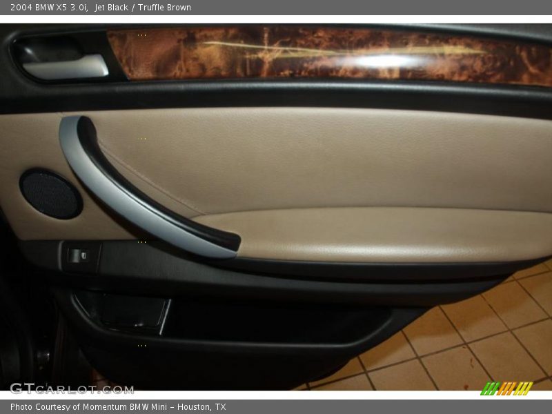 Jet Black / Truffle Brown 2004 BMW X5 3.0i