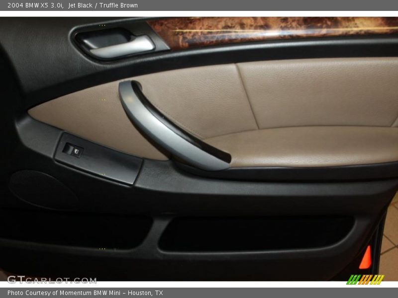 Jet Black / Truffle Brown 2004 BMW X5 3.0i