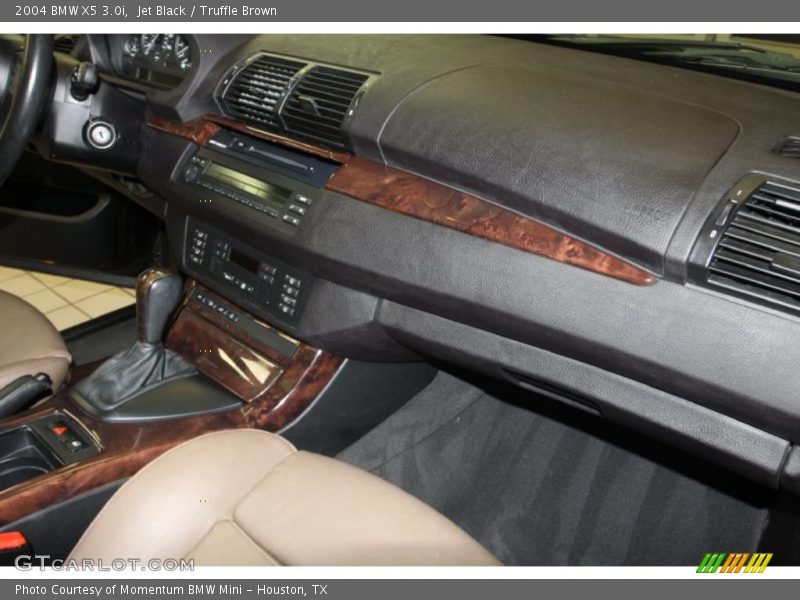 Jet Black / Truffle Brown 2004 BMW X5 3.0i