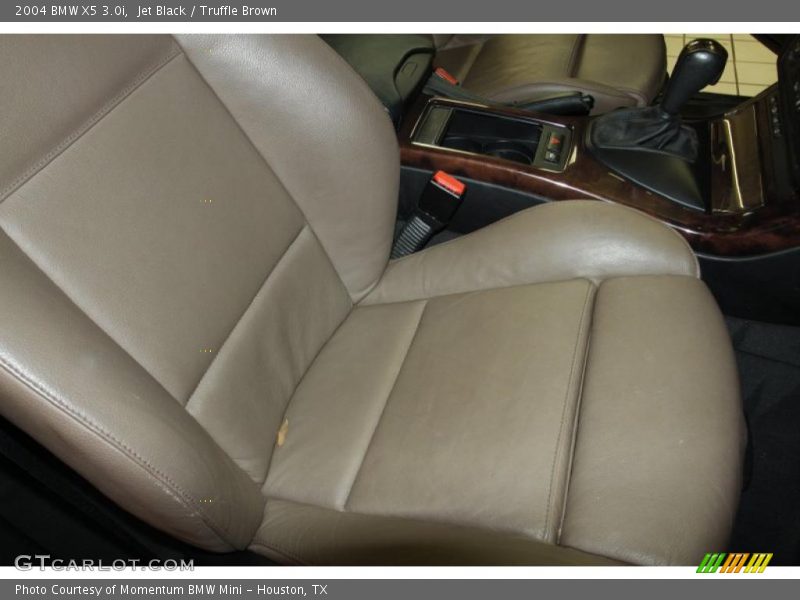 Jet Black / Truffle Brown 2004 BMW X5 3.0i