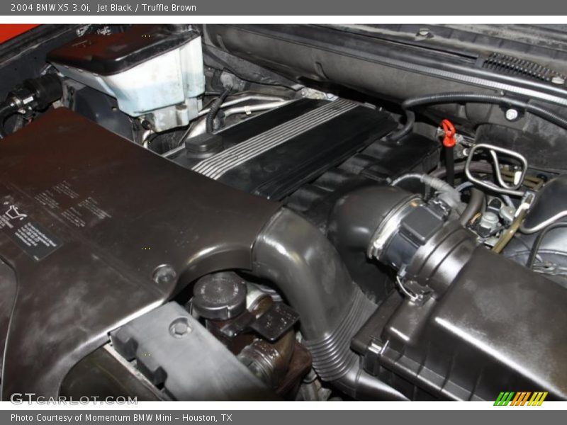 Jet Black / Truffle Brown 2004 BMW X5 3.0i